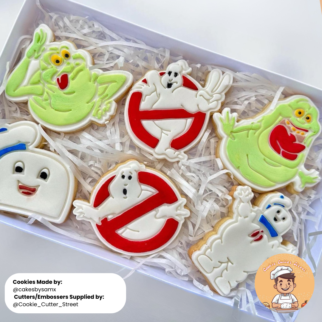 Ghostbusters & New York Scene Cutters & Icing Embossers For Cookies & Cupcake Toppers