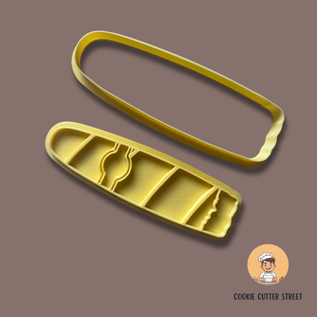 A Delboy Cigar cookie cutter & stamp. Only Fools and Horses
