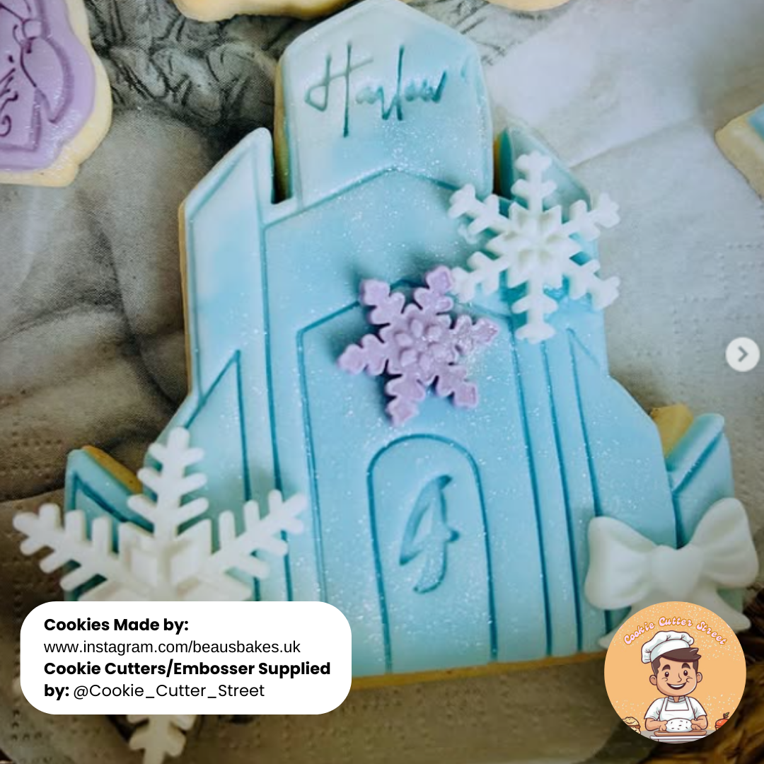 Frozen-Inspired 8 Magical Designs Cutters & Icing Embossers For Cookies & Cupcake Toppers